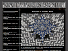 Tablet Screenshot of natures-word.com